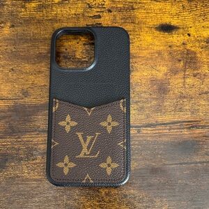 Louis Vuitton Monogram Pocket iPhone Case